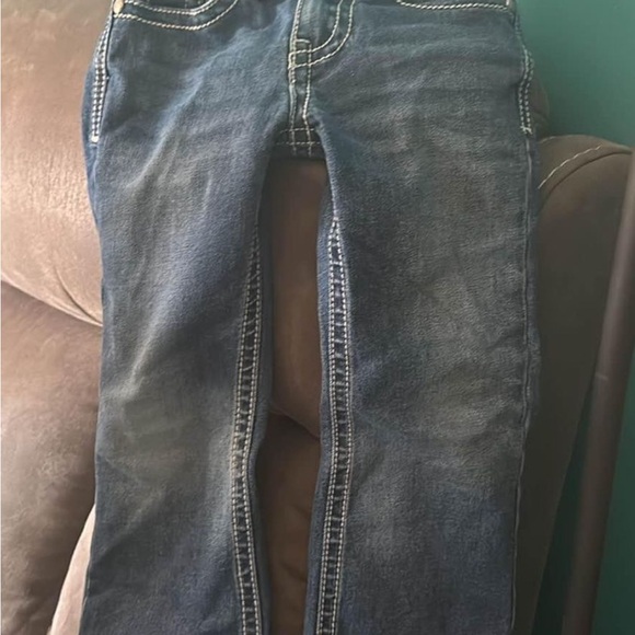 Girls size 4 Rockin C jeans - Picture 2 of 4